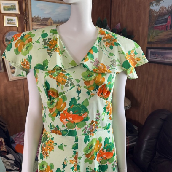 Dresses & Skirts - Handmade Vintage Boho Cottagecore Floral Dress
